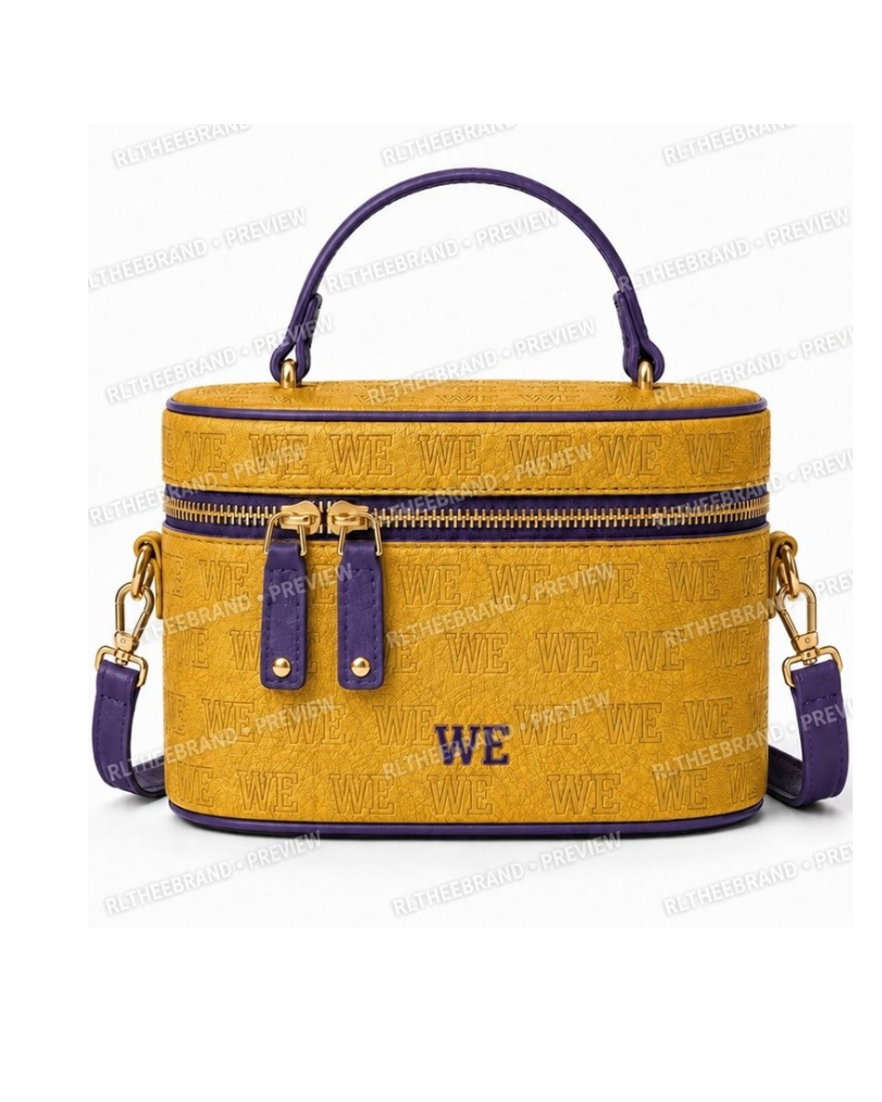 WE MONOGRAM PURSE ( SHIPS LATE OCTOBER)
