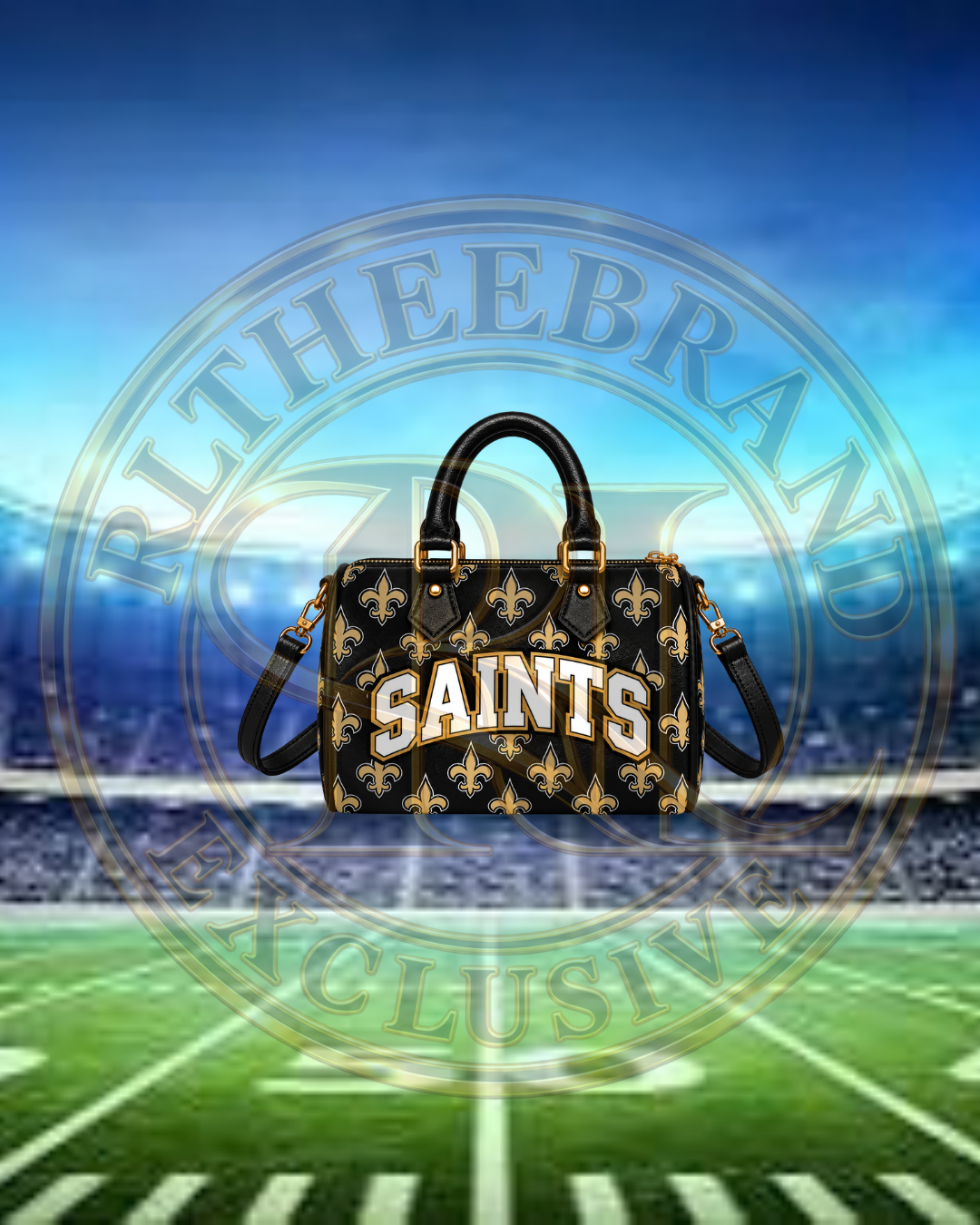 Saints Custom Monogram Mini Bag