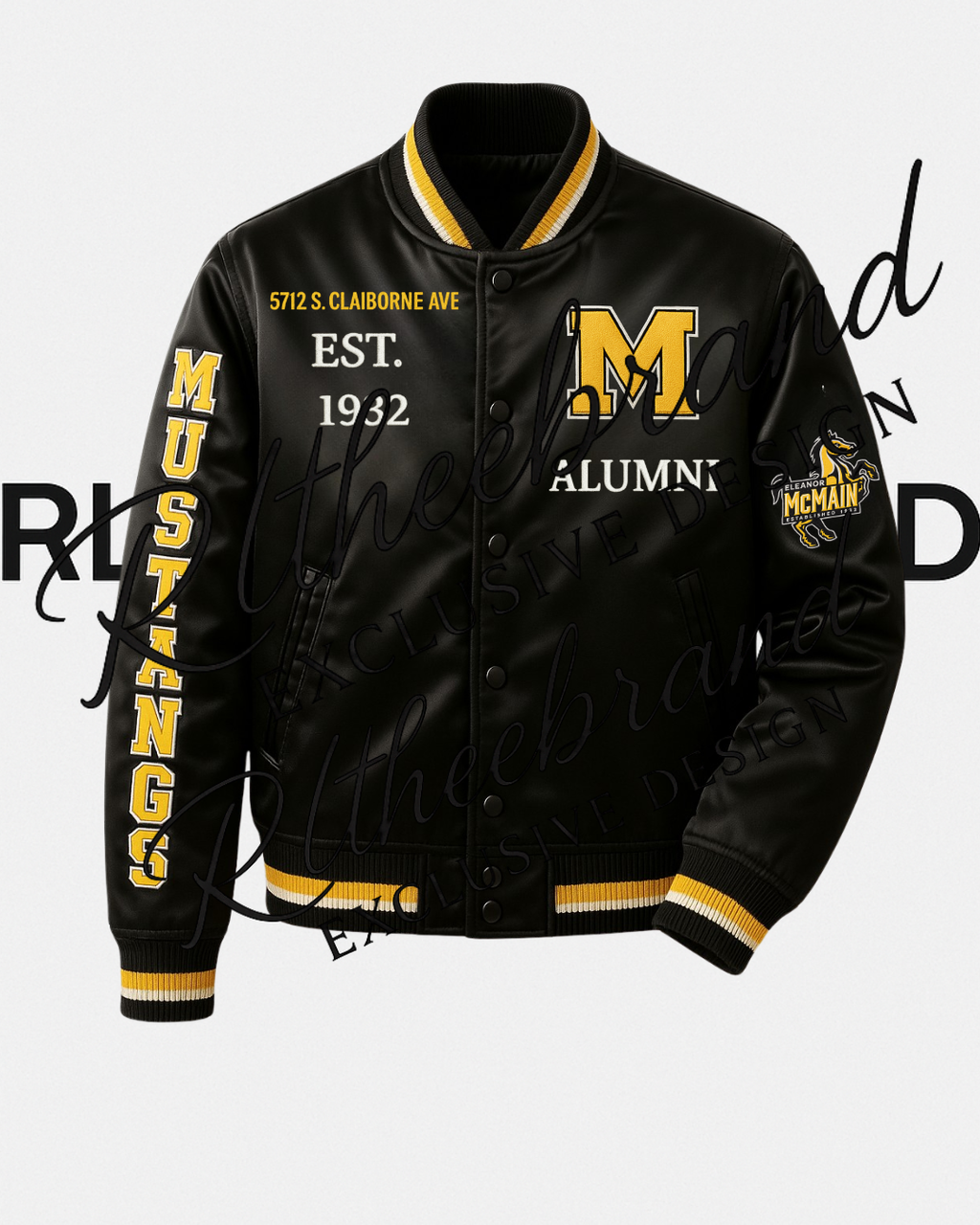 Mcmain Varsity Jacket( Pre order closes 12/7)