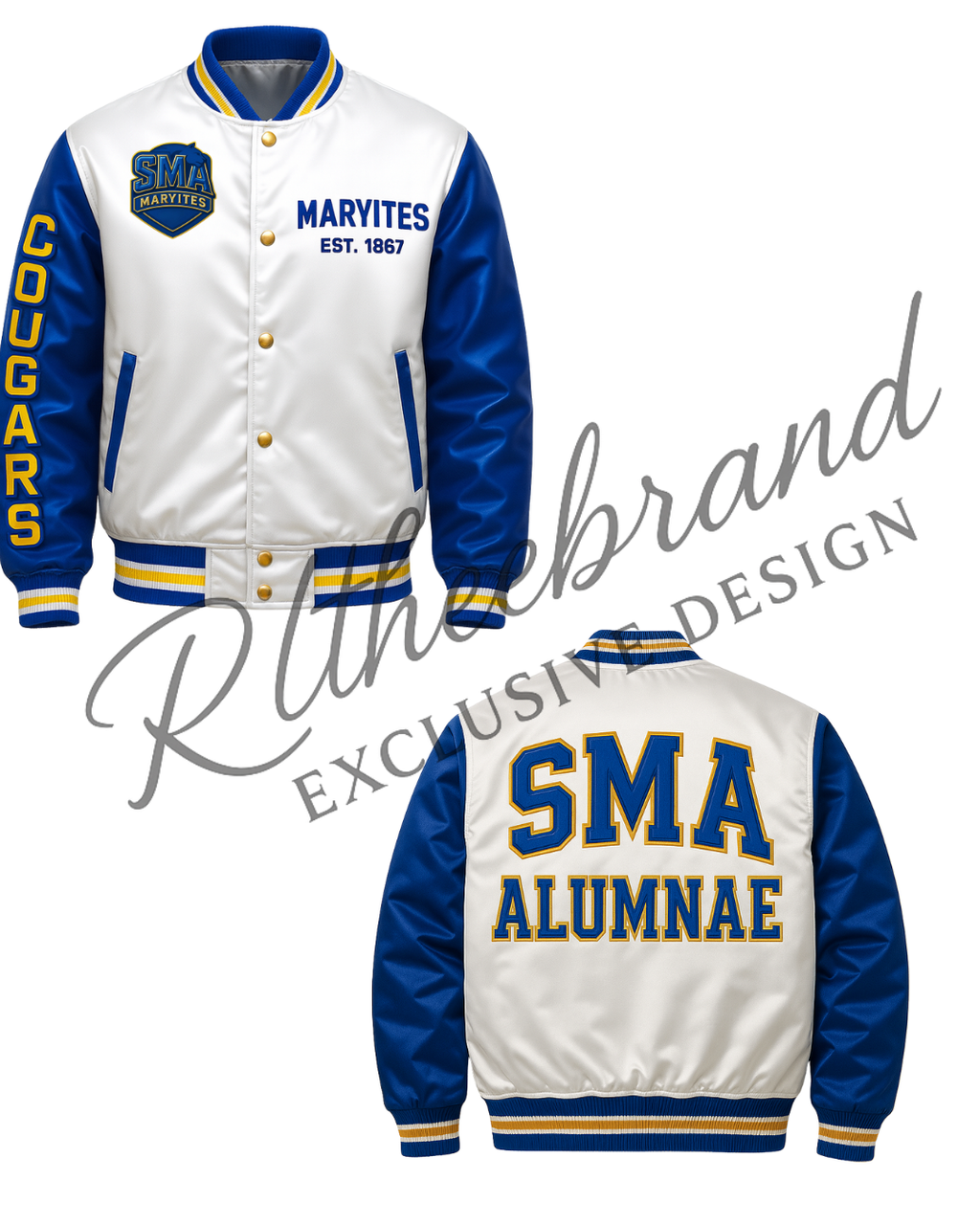 SMA VARSITY SATIN LETTERMAN